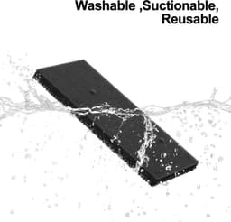 Vier vervangende drogerfilters Geschikt voor Bauknecht Privileg en Whirlpool HX 481010716911 drogers, inclusief sponsfilterpads Geschikt voor warmtepompdrogers en condensdrogers, met afmetingen van 230x115x14 mm. — thumbnail 4