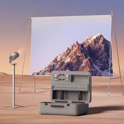 XGIMI MoGo 4 Laser Outdoor Pack – Draagbare Full HD Laserprojector met PowerBase, Outdoor Scherm & Tas – 550 ISO Lumen – Google TV — thumbnail 5