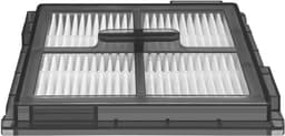 15 stuks - Stofzuiger accessoireset - geschikt voor Roborock Q10 VF+/PF Robotstofzuiger - 2 Hoofdborstel - 4 vacuümzak - 4 Dweildoek - 3 Zijborstels - 2 Filter — thumbnail 5