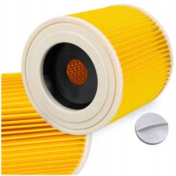 Karcher SE400 Plus Serie - Filter - Metalen Gaasversterking - Compatibel met KWD V-12, V-15, V-17 — thumbnail 1