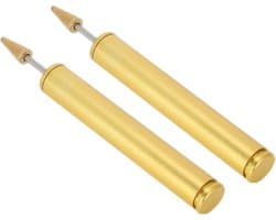 Leerling Gereedschap voor Leerbewerking - 2 Stuks Randverf Roller Pen, DIY Craft Applicator voor Leerprojecten en Creatieve Handwerken