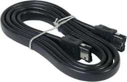 eSATA Datakabel - Externe Harde Schijf Kabel - Externe Apparaten Aansluiten - Hoge Snelheid 3 Gbps - 090 m - Zwart — thumbnail 1
