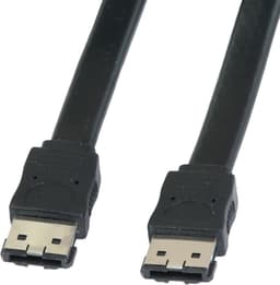 eSATA Datakabel - Externe Harde Schijf Kabel - Externe Apparaten Aansluiten - Hoge Snelheid 3 Gbps - 090 m - Zwart — thumbnail 3