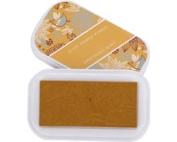 Hoogwaardige Stempelinkt in Goud en Rood voor DIY Projecten, Boeken, Papier en Hout