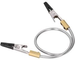 Verstelbare Derde Hand Soldeerhulpmiddel met 2 Krokodillenclips voor Ambachten, Sieraden en Hobbywerkplaatsen