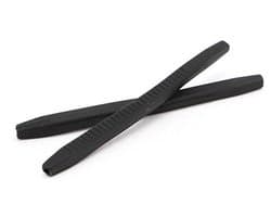 Cosensi - Silicone Non-Slip Eyeglasses Paw Cover - Comfortabele Oplossing - Zwart - Anti-slip Oorbeschermers - Ideaal voor Lezen en Sporten - 50 Paar