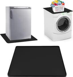 Quvo® Lekbak Wasmachine - Lekbak - Anti Trillingsmat Wasmachine - Lekbak Wasmachine 60x60 x - Grijs - Lekbak Wasmachine Universeel - 60cm x 60cm x 2cm — thumbnail 1