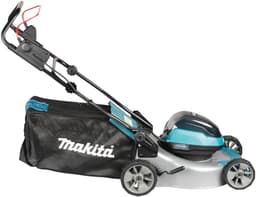 Makita DLM 466 PT2 accu-grasmaaier 36 V (2x 18 V) 46 cm borstelloos + 2x accu 5,0 Ah + oplader — thumbnail 5