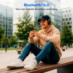 MEDION Over Ear koptelefoon HX-1 Pro (draadloos, hybride actieve ruisonderdrukking ANC, Bluetooth 6.0, 7+1 EQ-presets, tot 190 u batterijduur, spatwaterdicht IPX4), urban antraciet — thumbnail 3