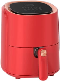 Airfryer 4.6L - Heteluchtfriteuse Olievrij - Gezond Koken - Digitaal Display - 4.6 Liter - Rood — thumbnail 1