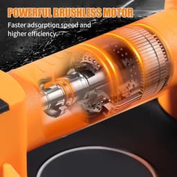 Accu-vacuümzuiger voor tegels, max. 200 kg, accu-tegellift met lcd-display, oplaadbare glaszuiger met automatische zuiging voor gladde oppervlakken — thumbnail 2