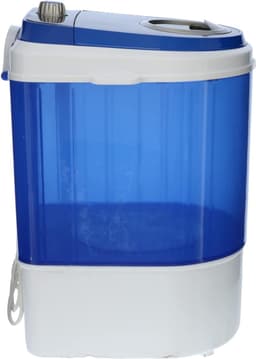 Florixa® Camping Wasmachine - Mini Wasmachine - Wasmachines - 2 kg per Wasbeurt - Met Timer - Blauw - 39cm x 37cm x 51cm — thumbnail 7