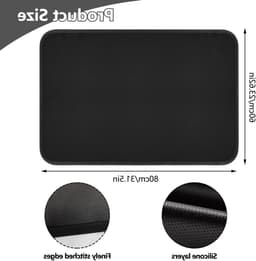 Hittebestendige silicone mat voor airfryer 60 x 80 cm, brandveilig, antislip en waterdicht, ideaal voor oven en keukenoppervlak — thumbnail 6