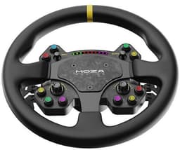 Moza Racing RS V2 – 330 mm GT-stuurwiel – zonder basis – sim racing stuur met koolstofvezel & magnetische shifters - PC — thumbnail 3