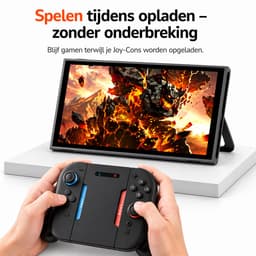 PlayCool Nintendo Switch 2 Joy-Con Charging Grip - Zwart — thumbnail 5