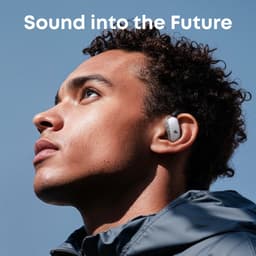 Soundcore V40i by Anker, open-ear hoofdtelefoon, kristalhelder ontwerp, 4 verstelbare standen voor een goede pasvorm in elk oor, 2x diepere bas, IP55, 21 uur afspeeltijd, duidelijke AI-gesprekken, Bluetooth 5.4, app-bediening — thumbnail 6