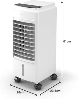 BlXc® Mobiele Airco - Airconditioning- luchtkoeler draagbare airco - 4 Liter watertank - draagbaar Luchtkoeler. — thumbnail 1