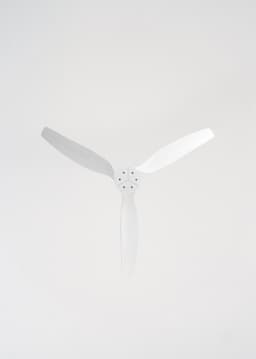 CREATE - Plafondventilator stil 40W (Ø132cm) - Sfeerlicht LED - Afstandsbediening - 6 snelheden - Programmeerbaar - WIND CALM CUSTOM RATTAN — thumbnail 3
