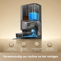 DREAME L40 Ultra A Robot- en vloerwisser met automatische stofafvoer en dubbel anti-knoopsysteem, zuigvermogen van 24.000 Pa, 10,5 mm dweildoekverhoging — thumbnail 3