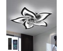 Equivera Plafonniere met Ventilator - Plafondventilator - Plafondventilator Afstandsbediening - Plafondventilator Slaapkamer - Plafond Ventilator met Verlichting - Plafondlamp - Plafonniere - Ideaal voor in uw slaapkamer! — afbeelding 1