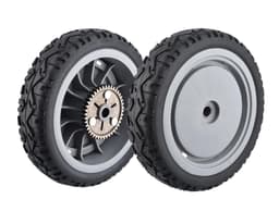 Dailygoods- Grasmaaier Achterwiel 8 Inch - 2 Stuks - Vervangt OEM 107-3709 - Geschikt voor Toro Modellen - Naaf 1/2" - Tandwiel 42 Tanden - Grasmaaierwiel — thumbnail 5