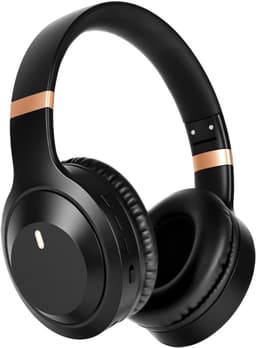 FlexVer® Noise Cancelling Hoofdtelefoon - Koptelefoon - Headphones - Batterijduur 45 Uur - Zwart — thumbnail 1