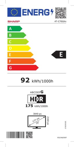 70 inch 4K Ultra HD Smart TV — thumbnail 2