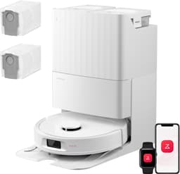 Roborock Qrevo S Pro Set-Robotstofzuiger–Alles-in-één multifunctioneel dockingstation–18500 Pa zuigkracht–Antiklitsysteem-Reactive Tech Obstakelvermijding-Intensieve tapijtreiniging 10 mm Dweilverhoging–Twee roterende dweilpads–Roborock app controle — thumbnail 1
