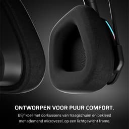 Corsair Void RGB V2 Wireless - Draadloze Gaming Headset - Spatial Audio - Zwart - PC/PS5/PS4/Switch — thumbnail 4
