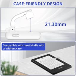 Page Turner – Afstandsbediening voor e-readers – Cameratrigger – Compatibel met diverse e-readers en tablets (voor het lezen van romans) – Wit — thumbnail 5