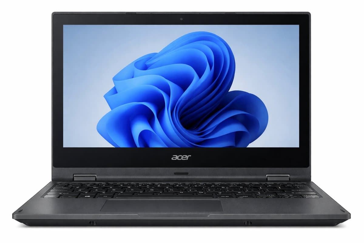 Acer TravelMate Spin B118 G2 - 2-in-1 laptop en tablet - 11.6 inch - Intel N5000 - 4GB - 128GB SSD - Windows 11 — afbeelding 1