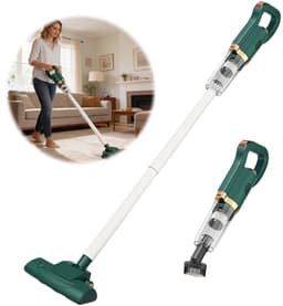 Draadloze Stofzuiger - 8500 Pa Zuigkracht - Steelstofzuiger - 75 W - 1500 Mah Lithiumbatterij - 700 ML Stofreservoir - Draadloze Handstofzuiger voor Thuisgebruik - Groen — thumbnail 3