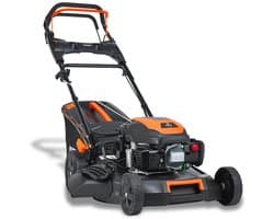 FUXTEC benzine grasmaaier RM5170ES met elektrische start – 51 cm maaibreedte, krachtige 4-takt OHV motor, centrale maaihoogteverstelling, opvangzak en mulchingfunctie voor middelgrote tuinen