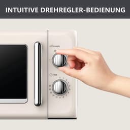 Magnetron – Retro Magnetron – Microwavemagnetron – Keukenmagneetoven – Mini Magnetron – 20 Liter Inhoud – 700 Watt Vermogen — thumbnail 1