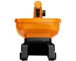 Elektrische zaaimachine - Meststrooier gazon - Efficiënt zaaien - 140° verstelbare hoeken - 55 liter capaciteit - Zwart