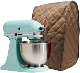 Keukenmixerhoes - Blenderhoes Opbergtas - Keuken Organisatie - Gewatteerd Polyester - 45x31x27cm - Zwart Rood — thumbnail 5