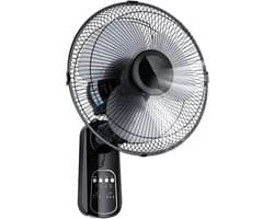 Wandventilator - Muurmodel - Ruimte Koelen - Met Afstandsbediening - 45 cm - Wit