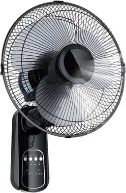 Wandventilator - Muurmodel - Ruimte Koelen - Met Afstandsbediening - 45 cm - Wit — thumbnail 1