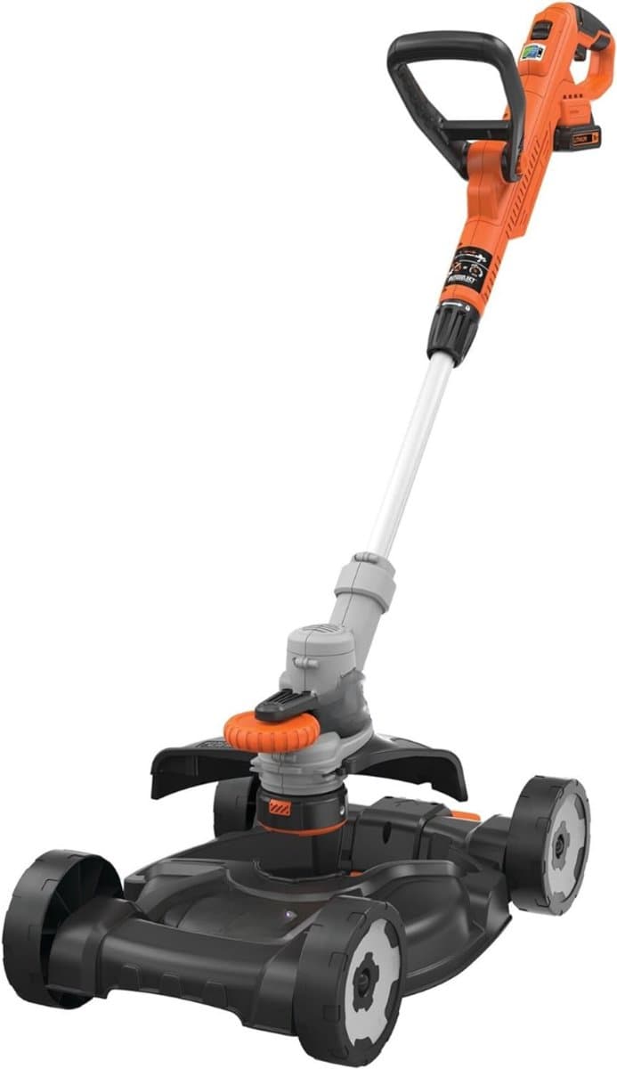 ZMR® Kantenmaaier - Grasmaaier - Accugrasmaaier - Zwart/Oranje - 110cm x 39cm x 19cm — afbeelding 1