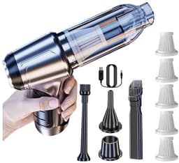 Handstofzuiger met 5 filters en 1 stofzak; snoerloze handstofzuiger; 120W snoerloze handstofzuiger; handstofzuiger op batterijen. — thumbnail 1