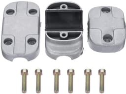Dailygoods - Handvat Houder Bevestig Beugel Klem - 26mm - Aluminiumlegering - Anti-roest - Geschikt voor Strimmer Trimmer Grasmaaier - 26mm — thumbnail 3