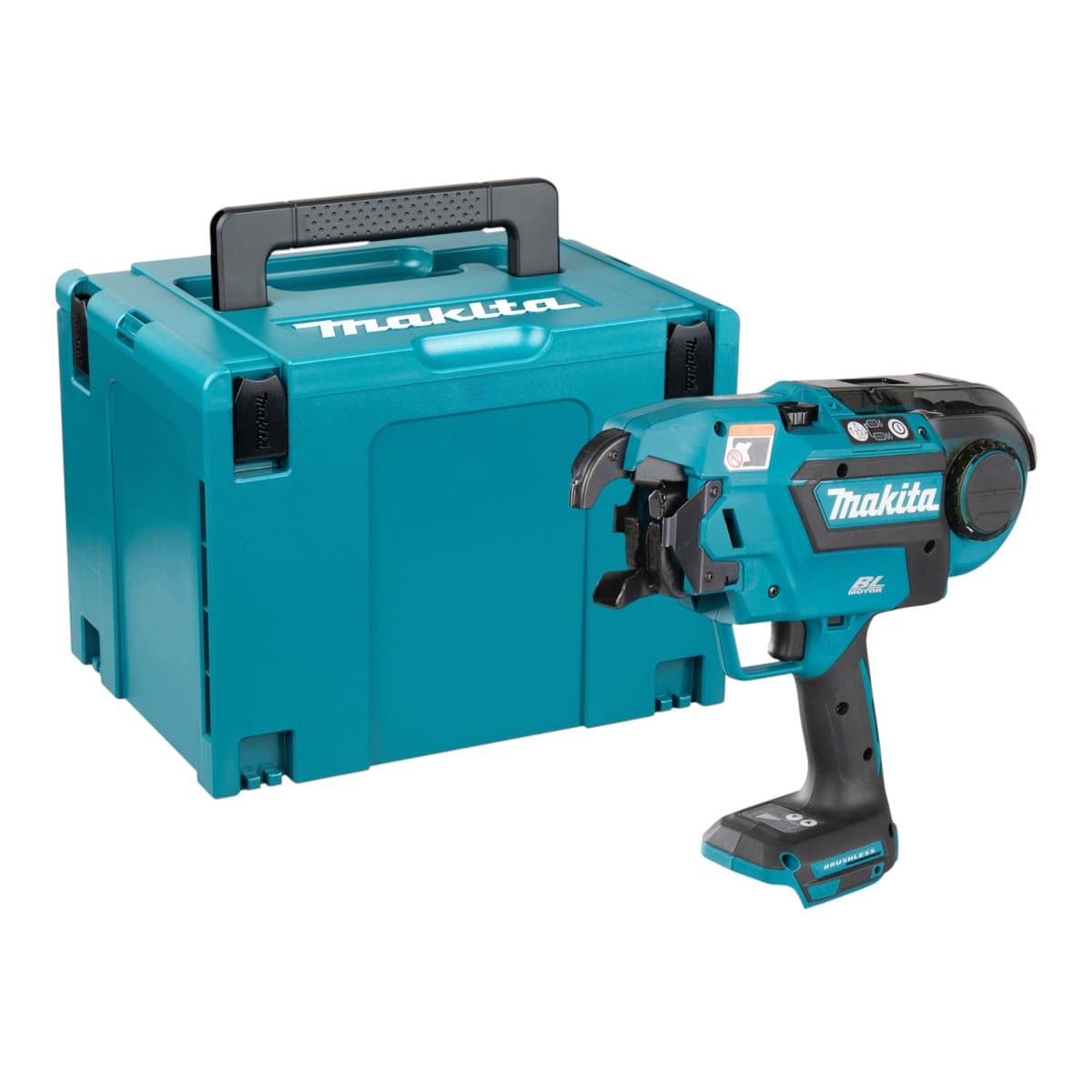 Makita DTR180ZJ 14,4-18V Li-Ion accu Vlechtmachine body in Mbox - 16 mm - koolborstelloos — afbeelding 1