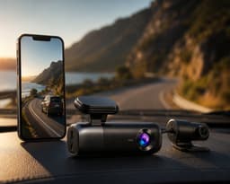 Jurrys Dashcam - Voertuigcamera - dashboardcamera - Bewakingscamera - Kristalhelder - Nauwkeurig - Professioneel - Nachtzicht - Zwart — thumbnail 3