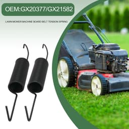 Dailygoods- Maaierdeck Riem - 4 Stuks - Compatibel met John Deere - Vervanging GX20377/GX21582 - Metaal - Zwart - Eenvoudig te installeren - Grasmaaieronderdeel — thumbnail 2