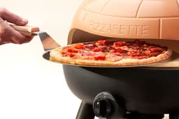 Rookvrije Gasbarbecue - Gas BBQ - Vetafvoer - Gietaluminium grill plaat met ribbels - Rookvrij - incl. Pizzaoven accessoires — thumbnail 4