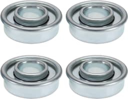 Dailygoods- Maaiertrekker Lager 4 Stuks - Wiellagers - Staal - Buitendiameter 28,6 mm - Binnendiameter 12,2 mm - Dikte 9,8 mm - Wiellager — thumbnail 1