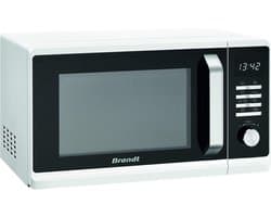 Magnetron - Oven - Snel opwarmen - Automatisch ontdooien - 23 liter - Wit en Zwart