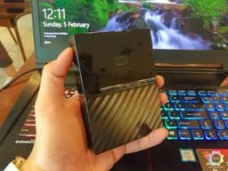 Externe Harde Schijf - Draagbare Opslag - Bestanden Opslaan - Hardware Encryptie - 2.5 inch - Zwart — thumbnail 2