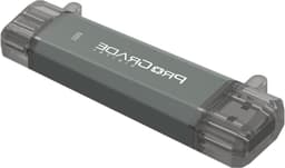 Externe SSD - Draagbare Opslag - Snelle Data Overdracht - IP65 Waterbestendig - 1TB - Grijs — thumbnail 1