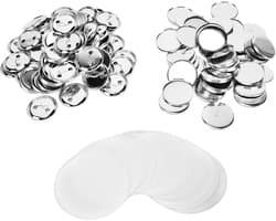 Duurzame en Corrosiebestendige Badge Back Clear Button 50mm voor DIY Badge Materialen en Creatieve Projecten